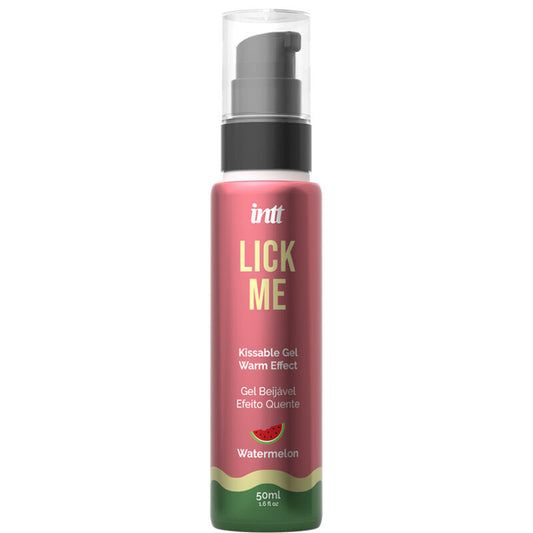 INTT - LICK ME WATERMELON EETBARE GEL MET WARMTE-EFFECT