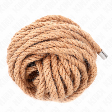 KINK - CORDE DE CHANVRE AVEC TÊTE EN MÉTAL 10 MÈTRES