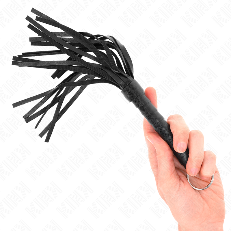 KINK - MINI FOUET SIMPLE NOIR 28 CM