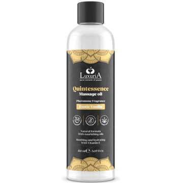 INTIMATELINE LUXURIA - HUILE DE MASSAGE VANILLE EXOTIQUE 150 ML