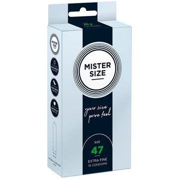 MISTER SIZE - CONDOMS MAAT XS 47 MM (10 STUKS)