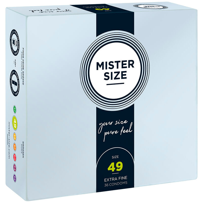 MISTER SIZE - CONDOOMMAAT S 49 MM (36 STUKS)