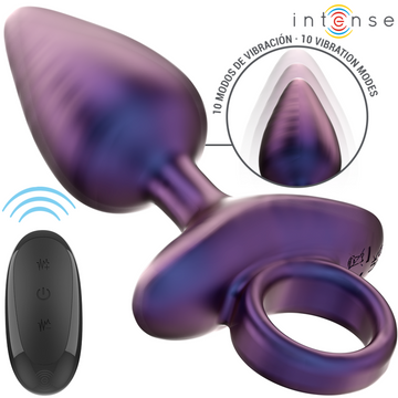 INTENSE - MICHAEL VIBRERENDE ANALE PLUG MODEL 2 MET AFSTANDSBEDIENING
