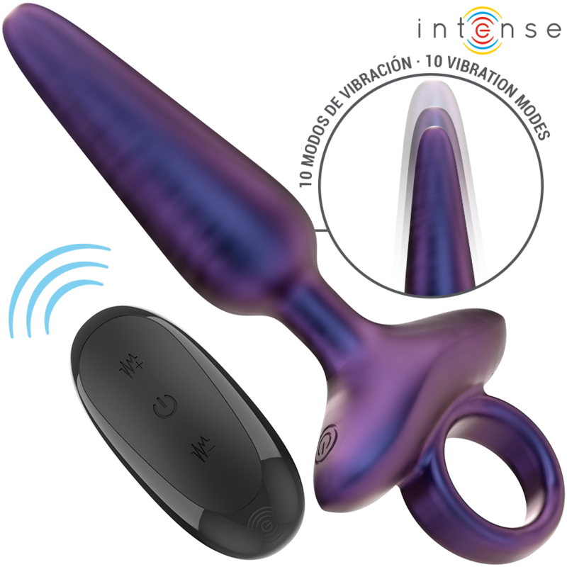 INTENSE - MARLON VIBRERENDE ANALE PLUG MODEL 4 MET AFSTANDSBEDIENING