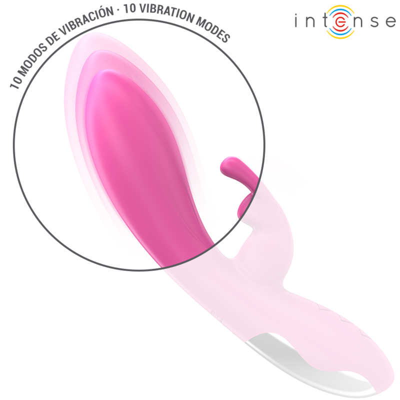INTENSE - RANDALL RABBIT VIBRATOR 10 VIBRATIES ROZE