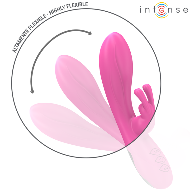 INTENSE - RANDALL RABBIT VIBRATOR 10 VIBRATIES ROZE