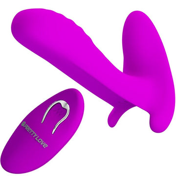 PRETTY LOVE - MASSAGEAPPARAAT &amp; VIBRATOR 12 VIBRATIES AFSTANDSBEDIENING PAARS