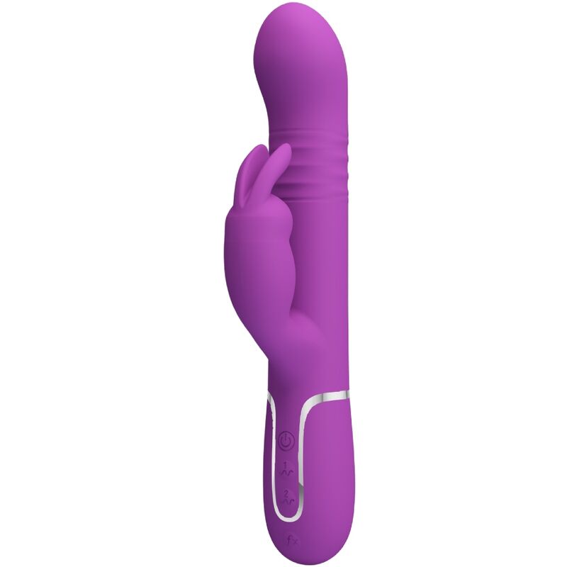 PRETTY LOVE - COALE 4-IN-1 MULTIFUNCTIONELE KONIJNENVIBRATOR PAARS