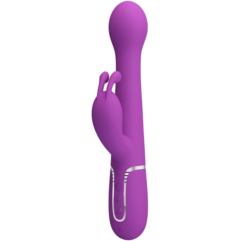 PRETTY LOVE - DEJON 3-IN-1 MULTIFUNCTIONELE KONIJNENVIBRATOR PAARS