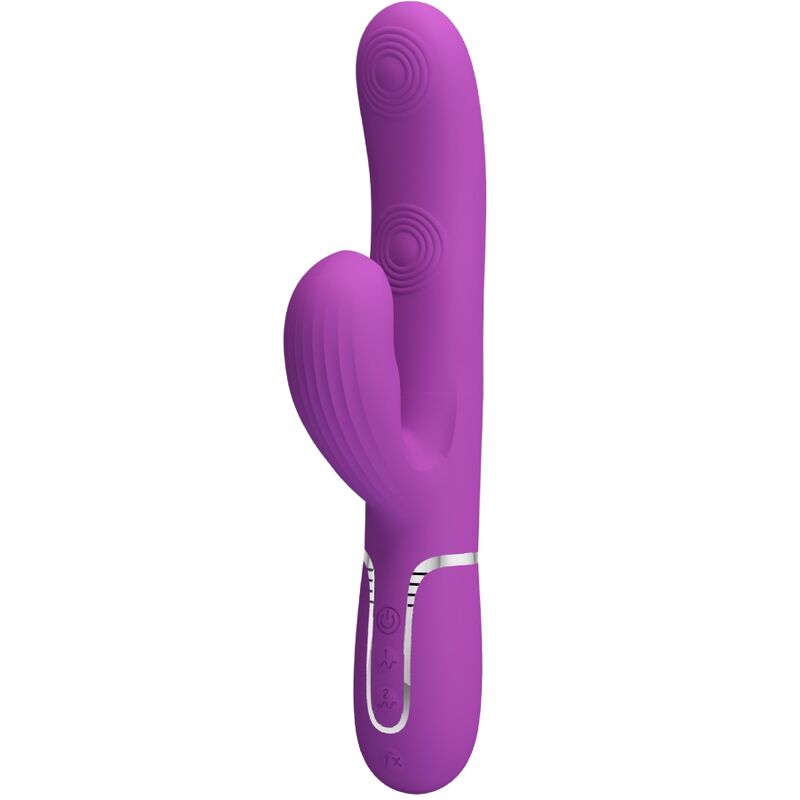 PRETTY LOVE - PERLITA 3-IN-1 MULTIFUNCTIONELE KONIJNENVIBRATOR PAARS