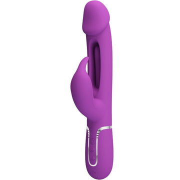 PRETTY LOVE - KAMPAS 3-IN-1 MULTIFUNCTIONELE KONIJNENVIBRATOR PAARS
