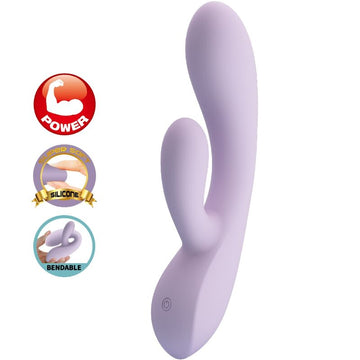 PRETTY LOVE - ROSOLONYN KONIJN VIBRATOR 10 VIBRATIES PAARS
