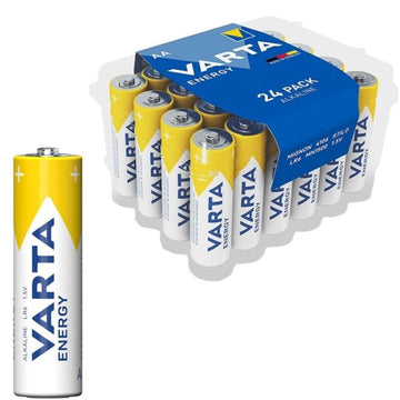 VARTA - PILE ALCALINE ENERGIE AA LR6 LOT DE 24 PILES