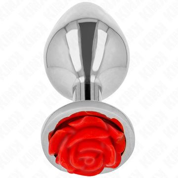 KINK - PLUG ANAL ROUGE ROSE TAILLE M