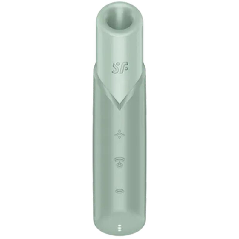 SATISFYER - STIMULATEUR CLITORIDIEN NUGHTY KISS WAVE AIGUE-MARINE