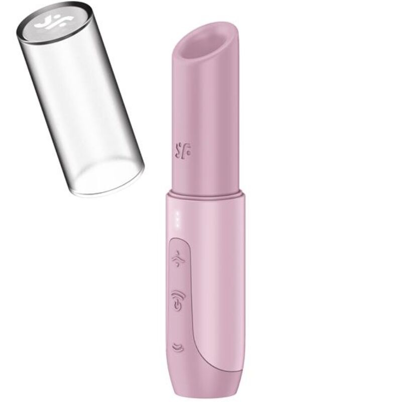 SATISFYER - STIMULATEUR CLITORIDIEN SECRET KISS WAVE ROSE