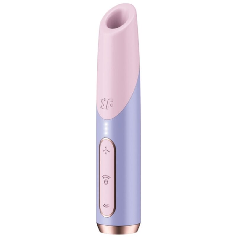 SATISFYER - BOLD KISS WAVE CLITORIS STIMULATOR ROZE / VIOLET