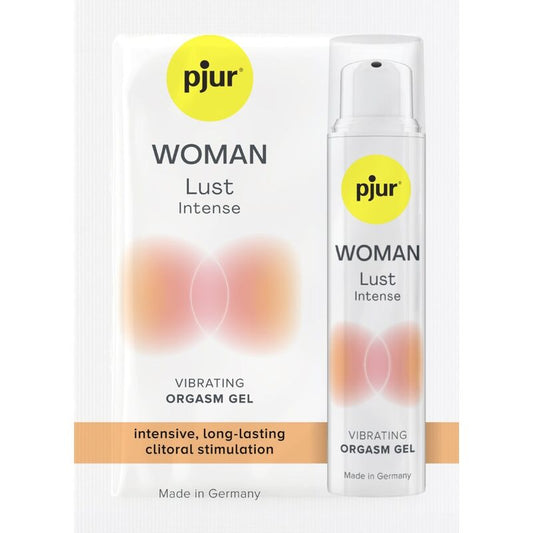 PJUR - WOMAN LUST INTENSE VIBRERENDE GEL, EENMALIGE DOSIS VOOR EEN ORGASME 1,5 ML