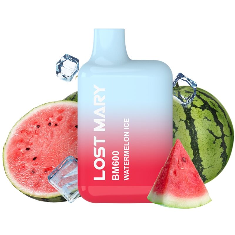 LOST MARY - BM600 NICOTINE VAPER 2% JETABLE SAVEUR PASTÈQUE GLACÉE