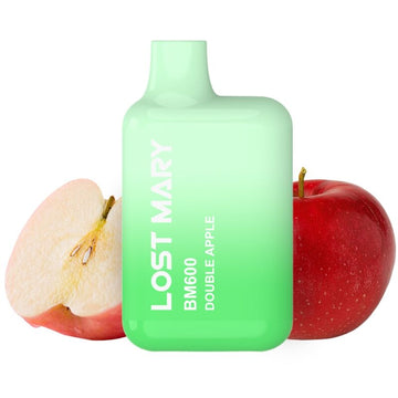 LOST MARY - BM600 VAPE À LA NICOTINE 2 % JETABLE DOUBLE POMME