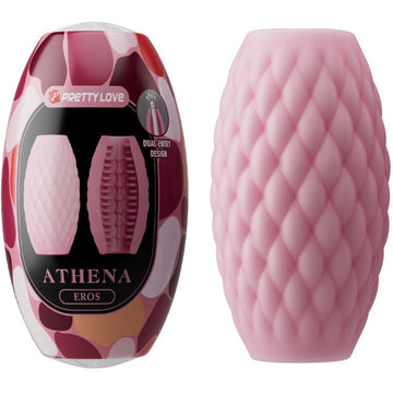 PRETTY LOVE - ATHENA EROS SILICONEN MANNENMASTURBATOR ROZE