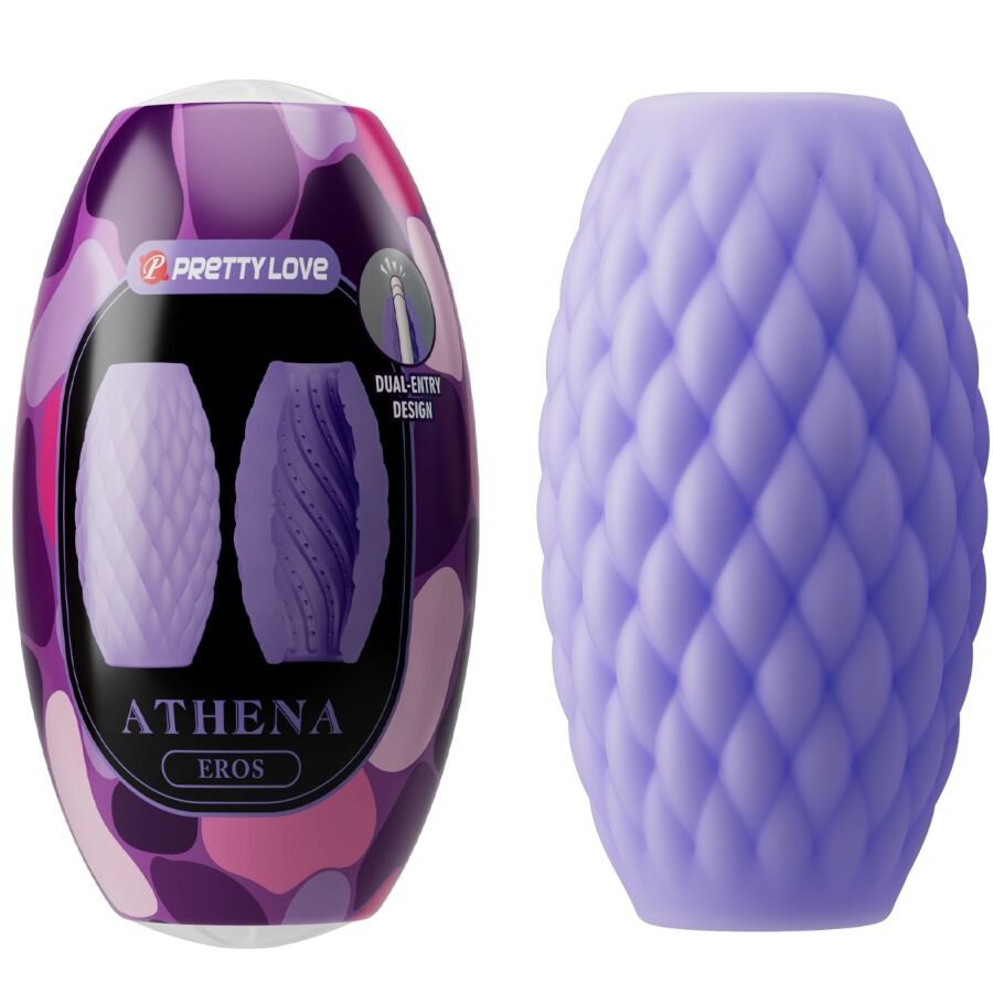 PRETTY LOVE - ATHENA EROS SILICONEN MANNELIJKE MASTURBATOR PAARS