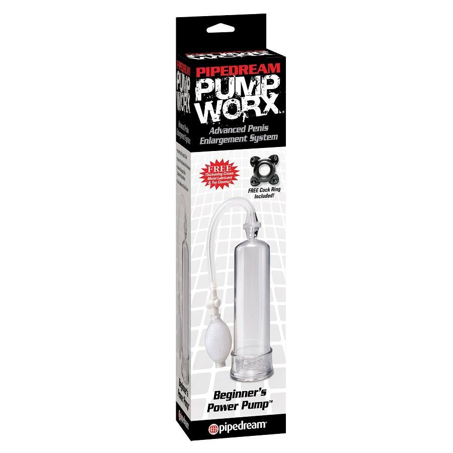 PUMP WORX - BEGINNERS POWER PUMP CLEAR - TRANSPARANT