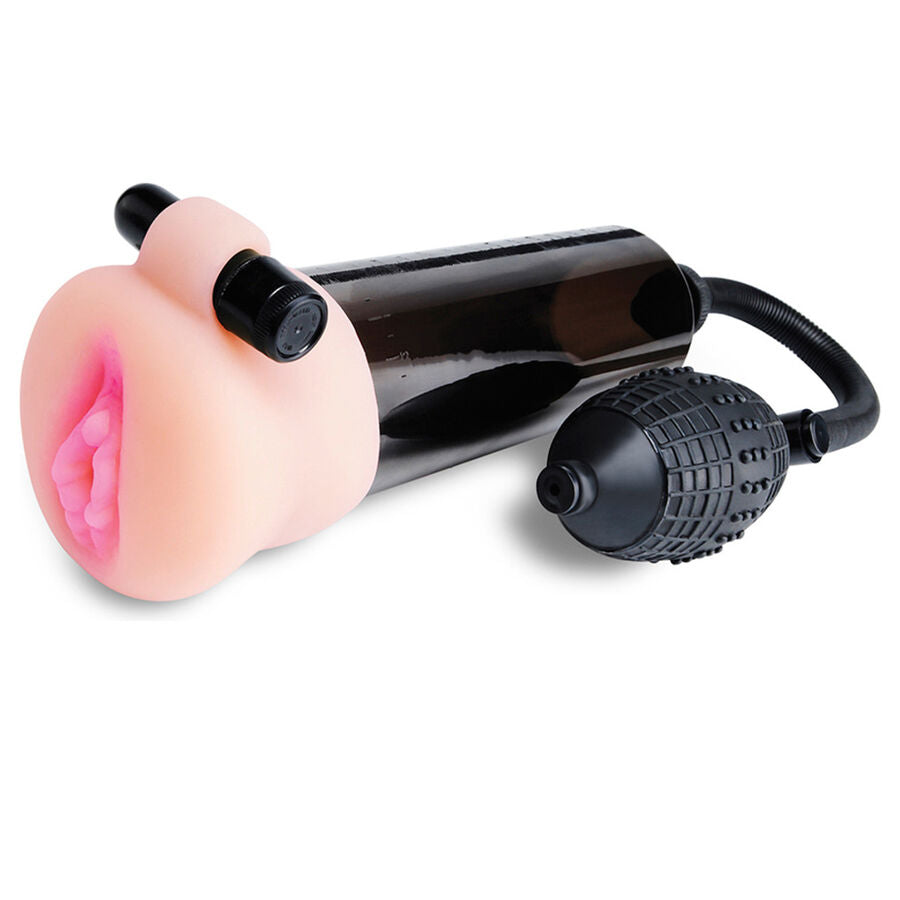 PUMP WORX - ZUIGPOMP MET MASTURBATOR 
