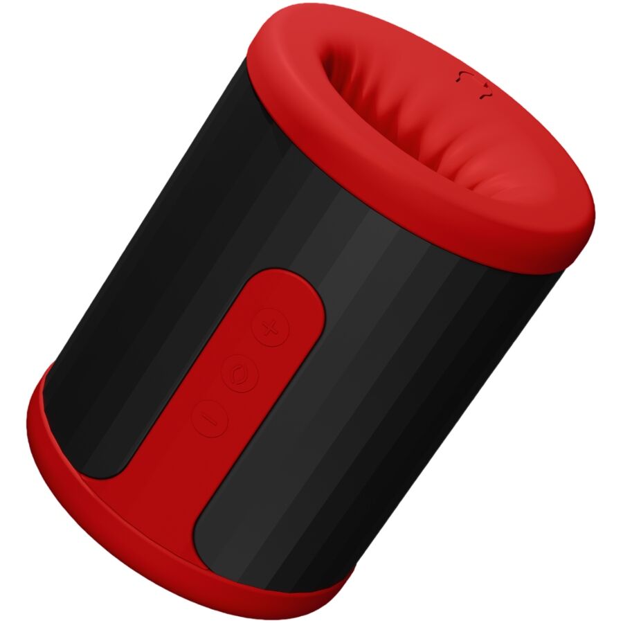 LELO - F2S™ TURKOOIS MANNELIJKE MASTURBATOR ROOD