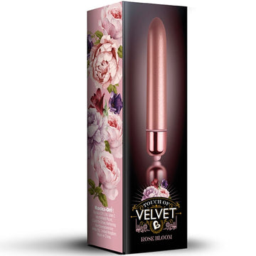 ROCKS-OFF - VIBRERENDE KOGEL AANRAKING VAN VELVET ROSE BLOOM 10 SNELHEDEN