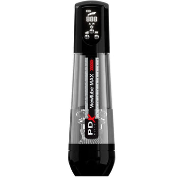 PDX ELITE - VIEWTUBE MAX VIEW AUTOMATISCHE MASTURNADOR MET TRANSPARANTE ZUIGING