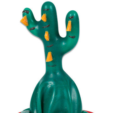 CONDOMERIE - HANDGESCHILDERDE, ORIGINELE CONDOMS MET CACTUS-LIJM