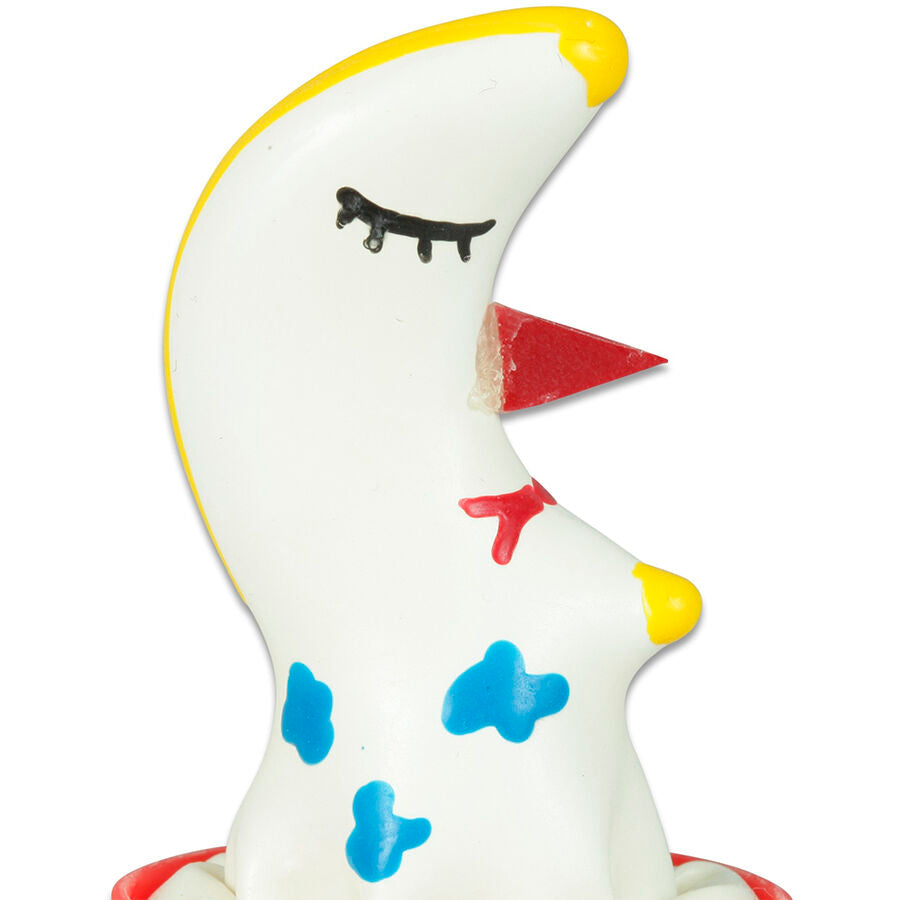 CONDOMERIE - HANDGESCHILDERDE CONDOMS MET EEN MAAN-MOTIEF