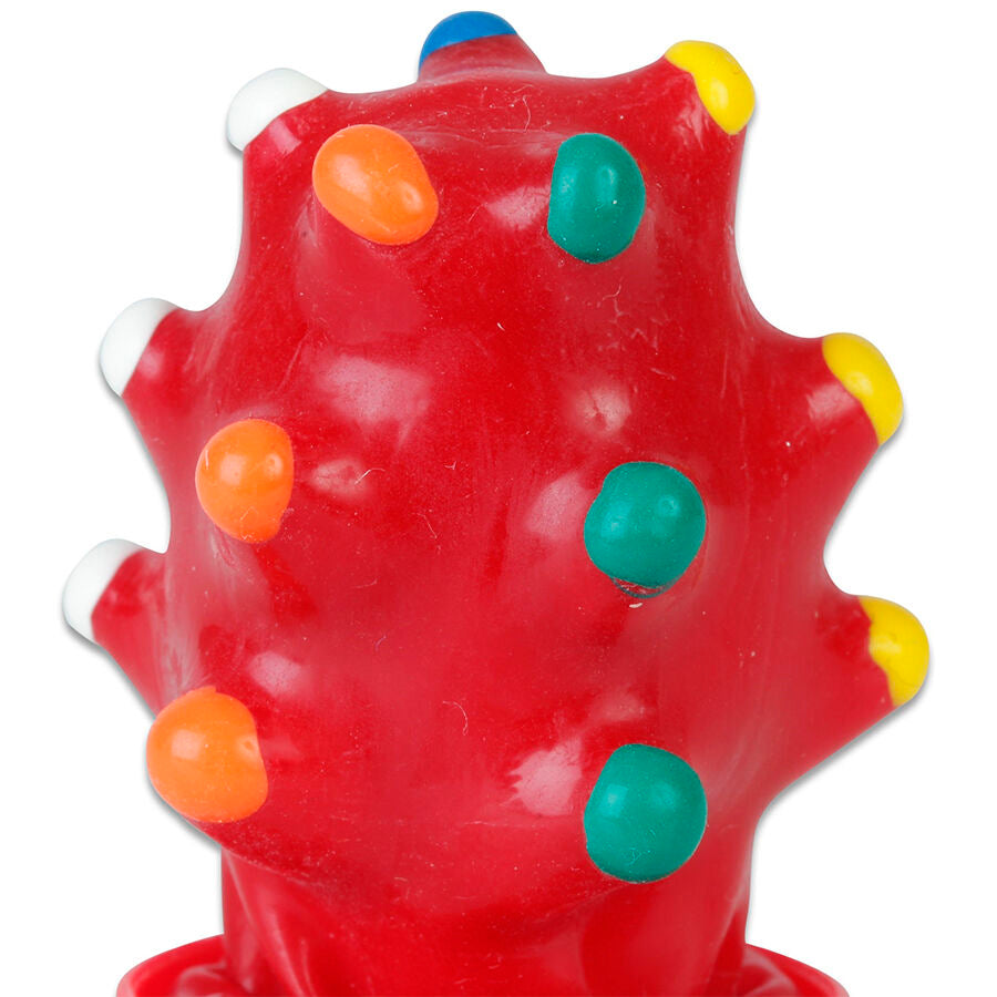 CONDOMERIE - HANDGESCHILDERDE CONDOMS MET EEN NIEUWIGHEIDSMOMENT, MACE