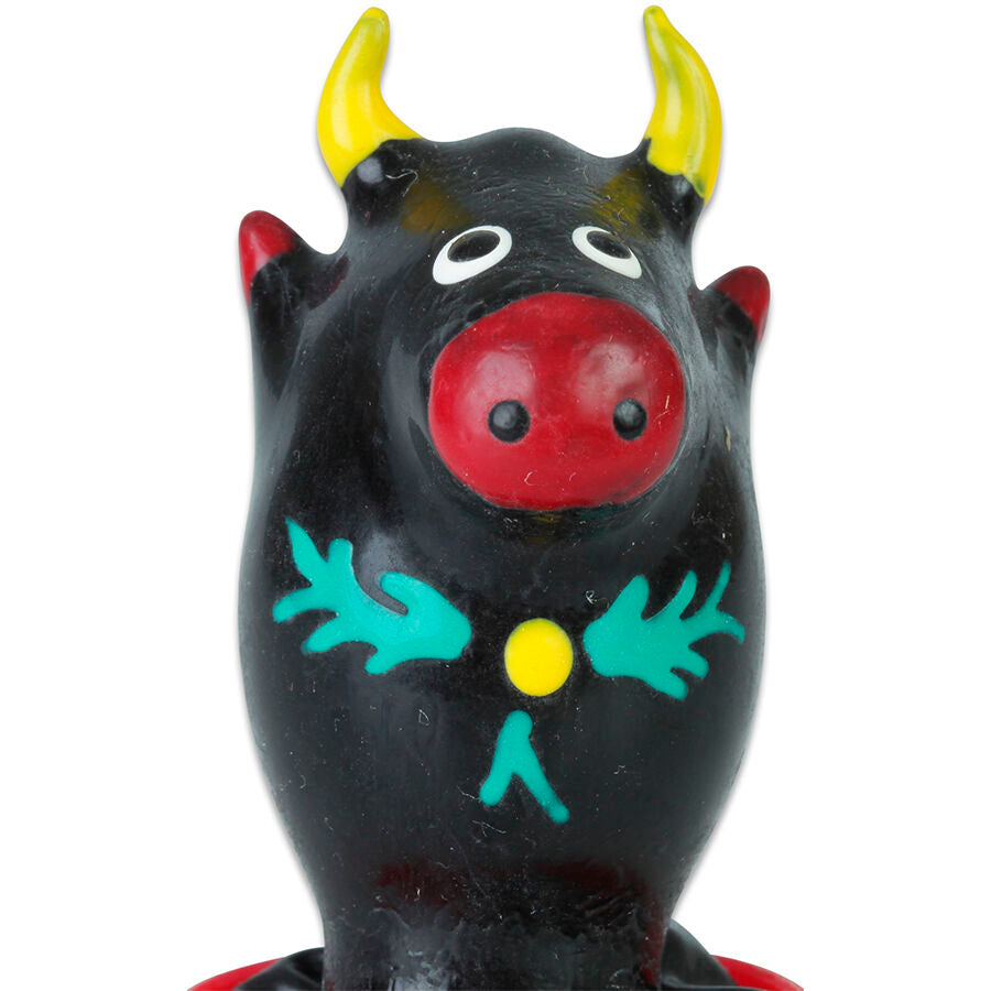 CONDOMERIE - HANDGESCHILDERDE NIEUWE CONDOMS BULL BLACK MODEL 1