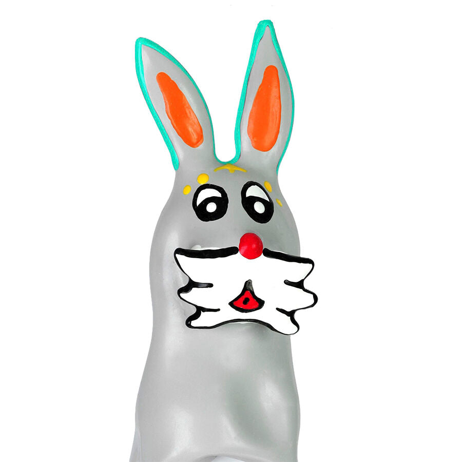 CONDOMERIE - HANDPAINTED NOVELTY CONDOMS BUNNY XL