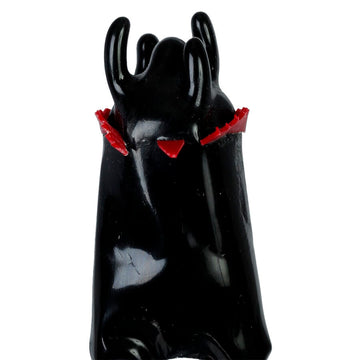 CONDOMERIE - HANDPAINTED NOVELTY CONDOMS BLACK TOWER XL