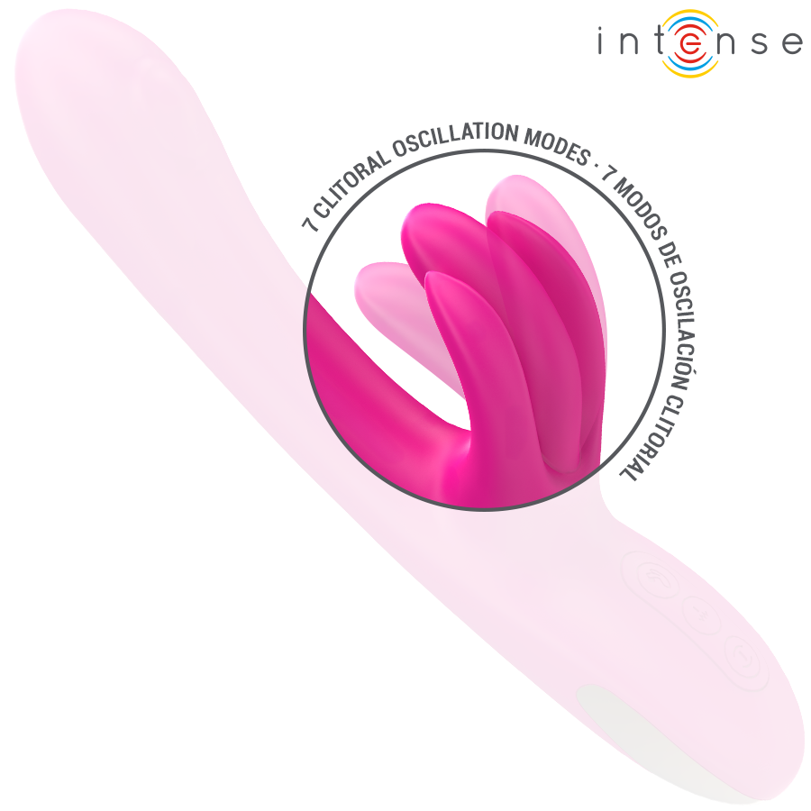 INTENSE - BRITNEY MULTIFUNCTIONELE KONIJNENVIBRATOR 23 CM ROZE