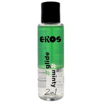EROS - LUBRIFIANT AU SILICONE FRAÎCHEUR MENTHOLÉE "2 EN 1" 100 ML