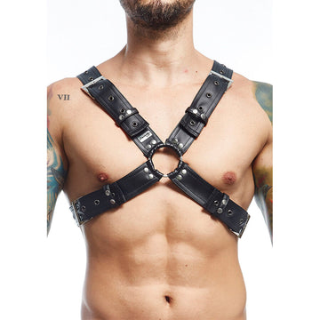 MOB - DNGEON ZWARTE HARNESSRIEM ONE SIZE X