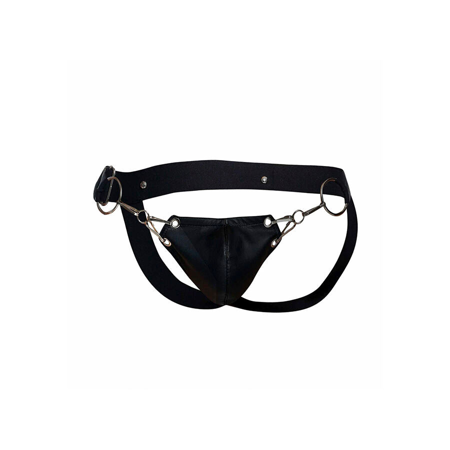 MOB - DNGEON JOCKSTRAP ZWART DRUKONDERDEEL ONE SIZE