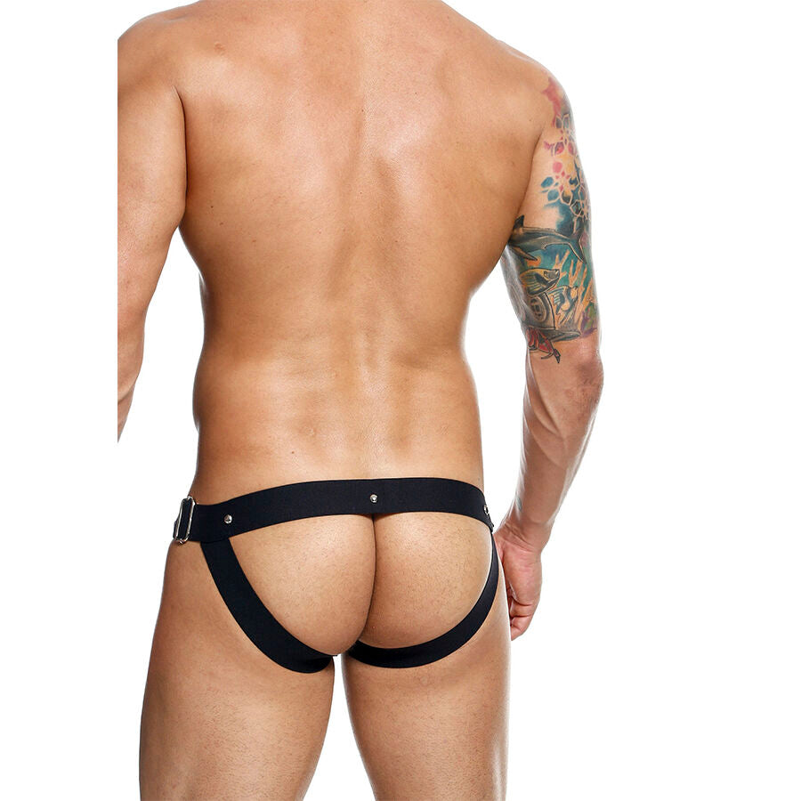 MOB - DNGEON JOCKSTRAP ZWART DRUKONDERDEEL ONE SIZE