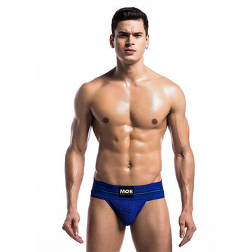 MOB - TANGA BLEU CLASSIQUE TAILLE M