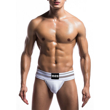 MOB - TANGA BLANC CLASSIQUE TAILLE M