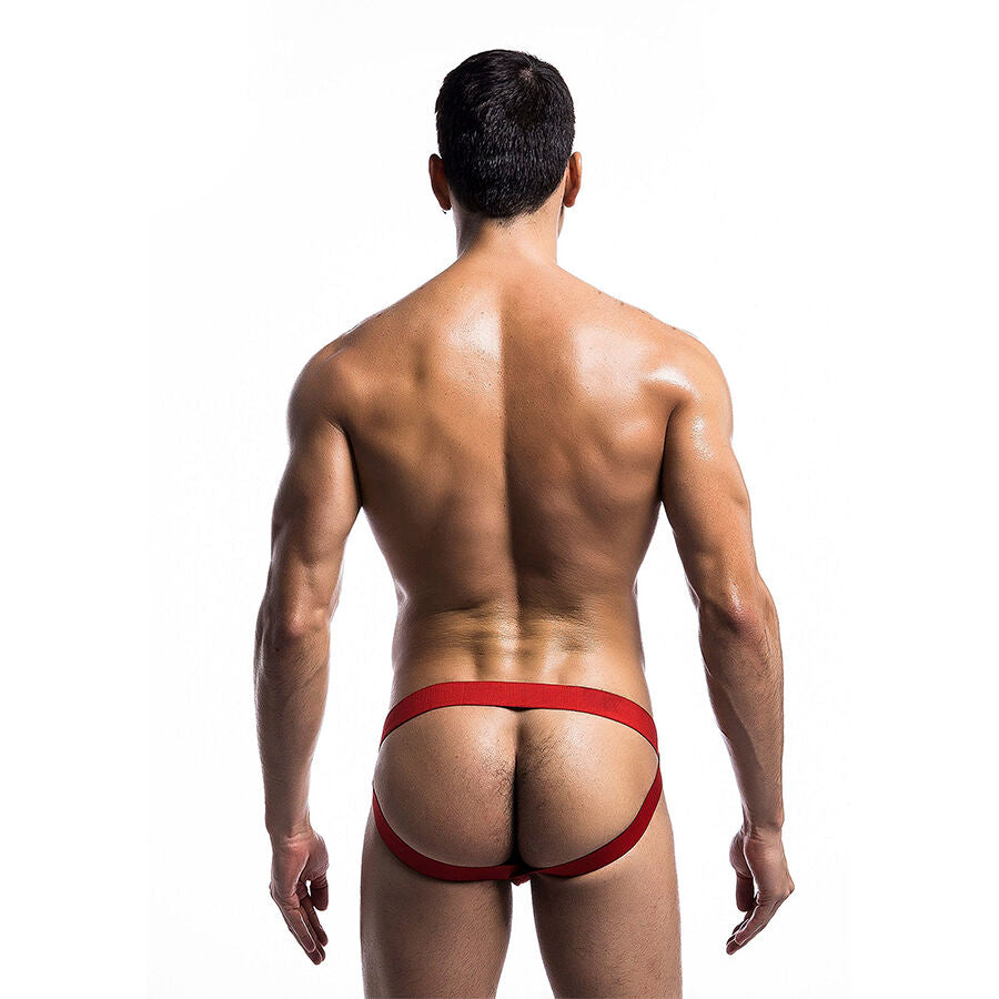 MOB - RED FETISH JOCKSTRAP SWIMSUIT SIZE M