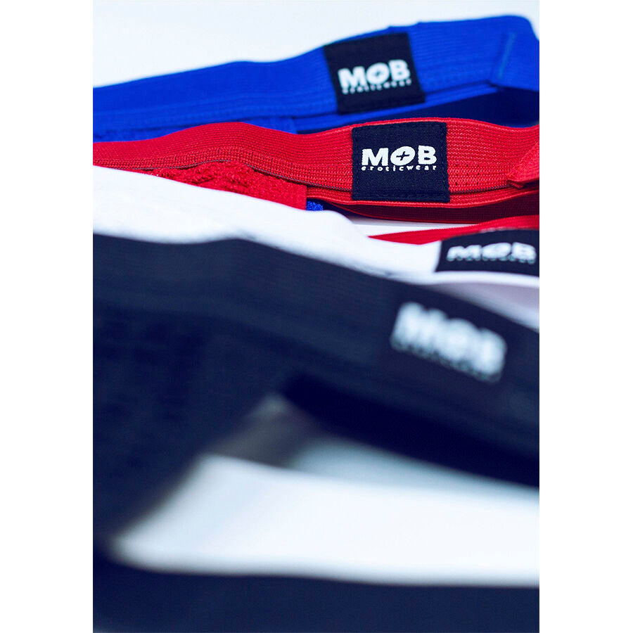 MOB - RED FETISH JOCKSTRAP SWIMSUIT SIZE S