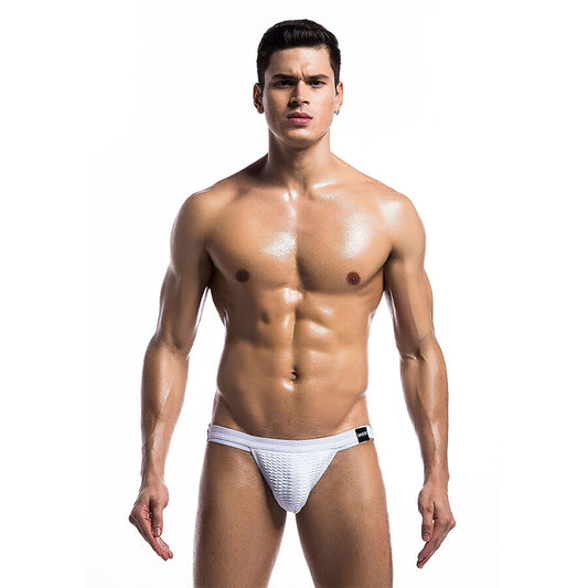 MOB - WITTE FETISJ JOCKSTRAP ZWEMPAK MAAT L