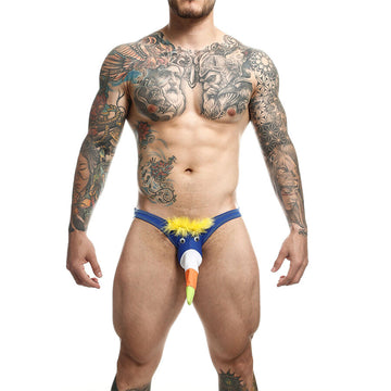 MOB - ROYAL TOUCAN SWIMSUIT SIZE L