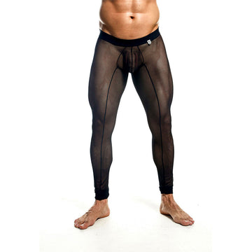 MOB - BLACK TRANSPARENT TIGHTS SIZE S