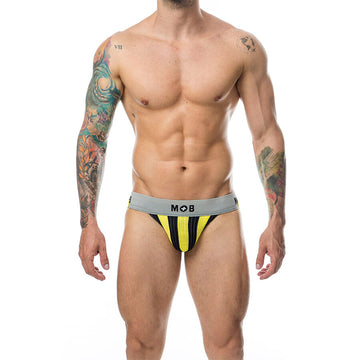 MOB - CLASSIC JOCK STRIPE YELLOW SIZE M